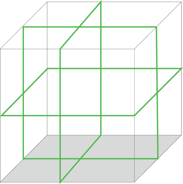 LEVELFIX CCL260G 3D Lijnlaser 3×360° Groen