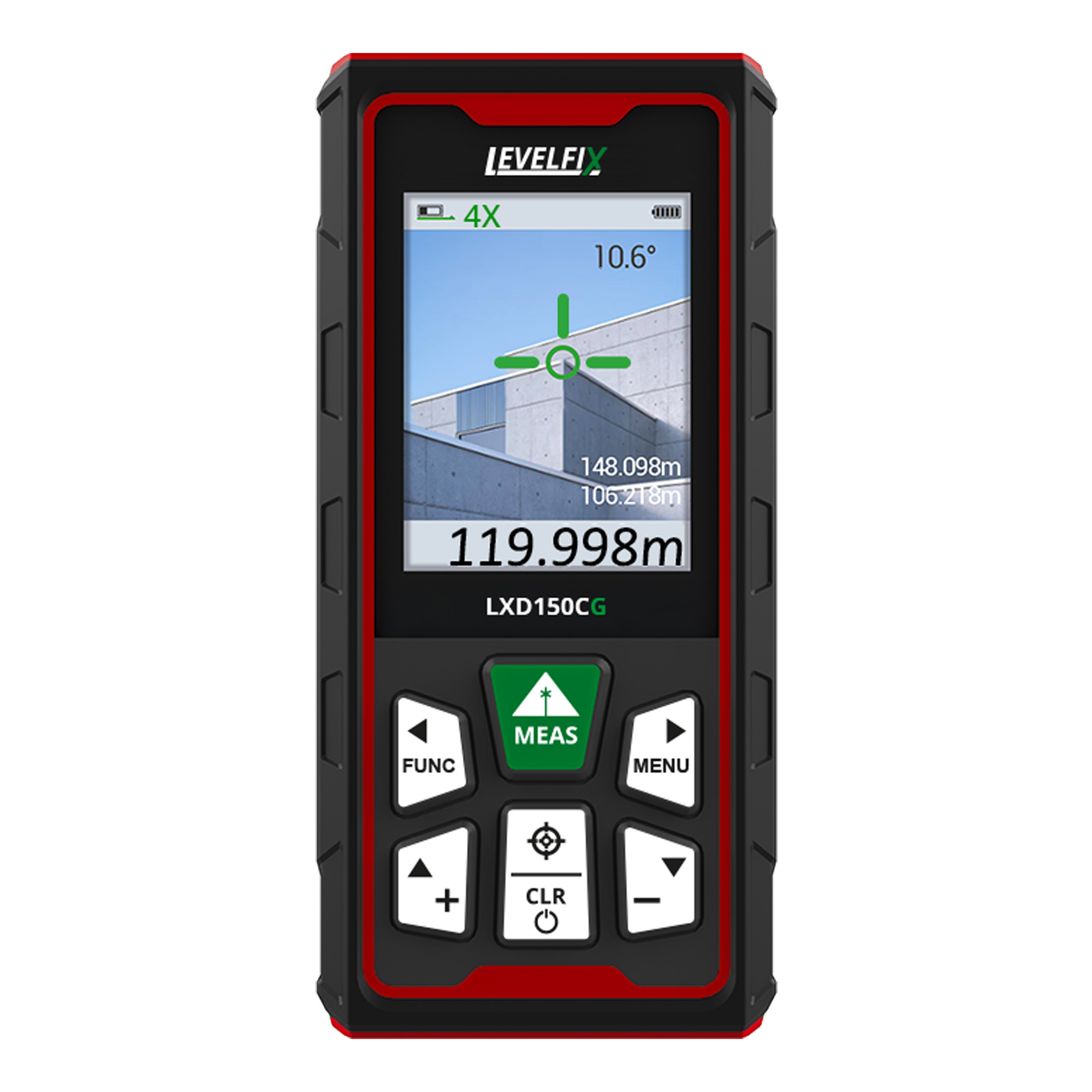 LEVELFIX LXD150G Afstandmeter LEVELFIX LXD150G Afstandmeter