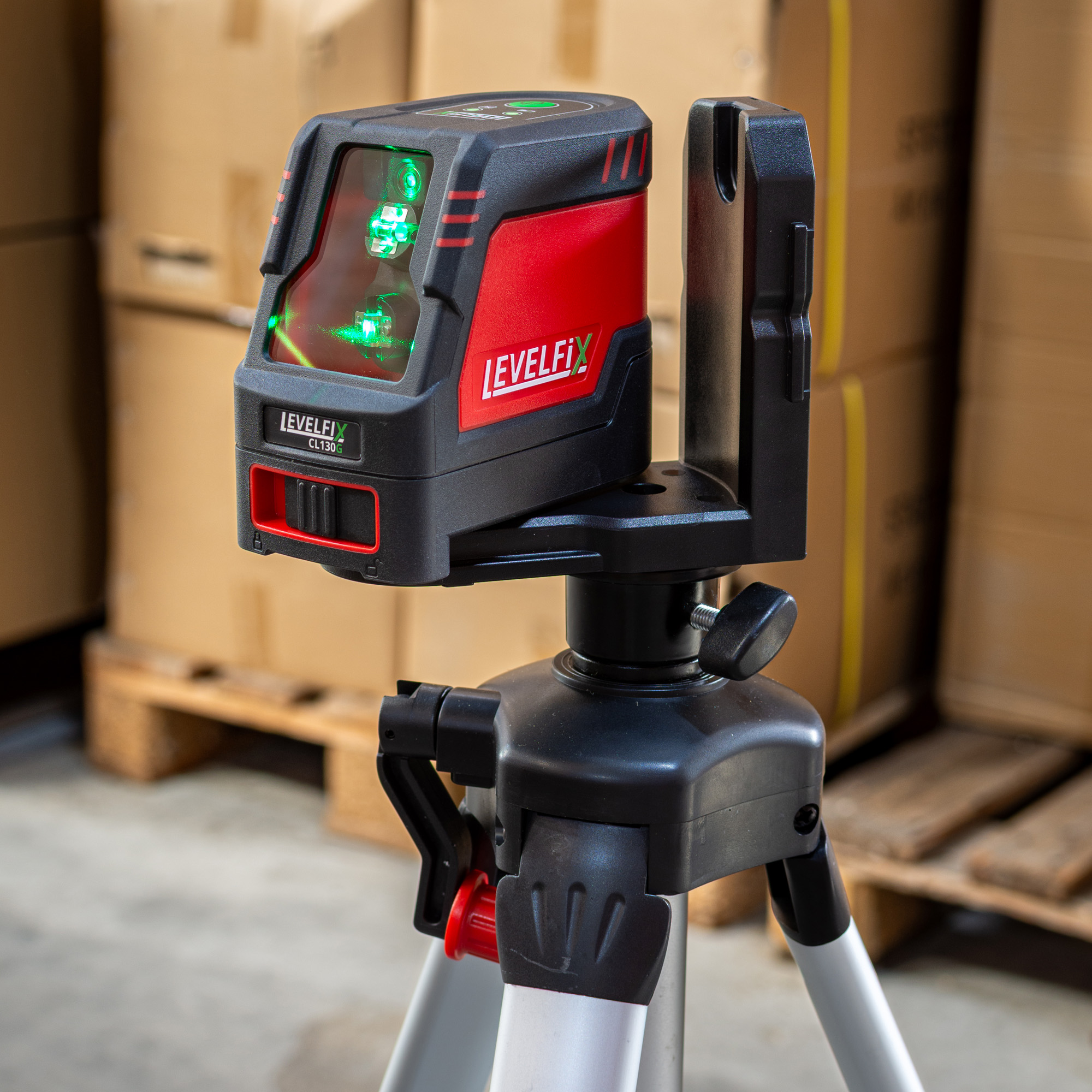 LEVELFIX CL130G – Kruislijnlaser groen LEVELFIX CL130G – Kruislijnlaser groen